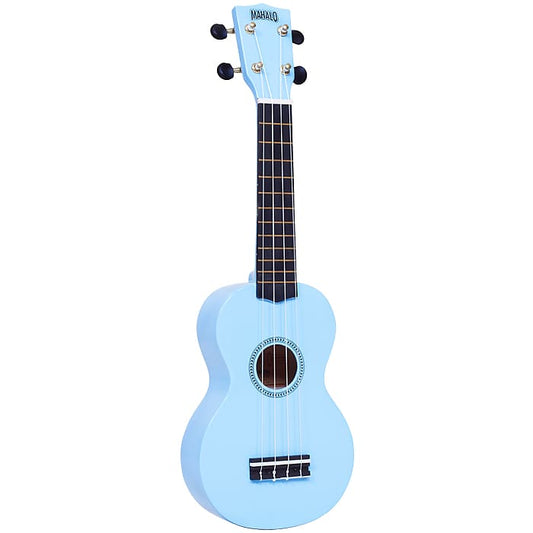 Mahalo MR1 Rainbow Series Soprano Ukulele_Light Blue