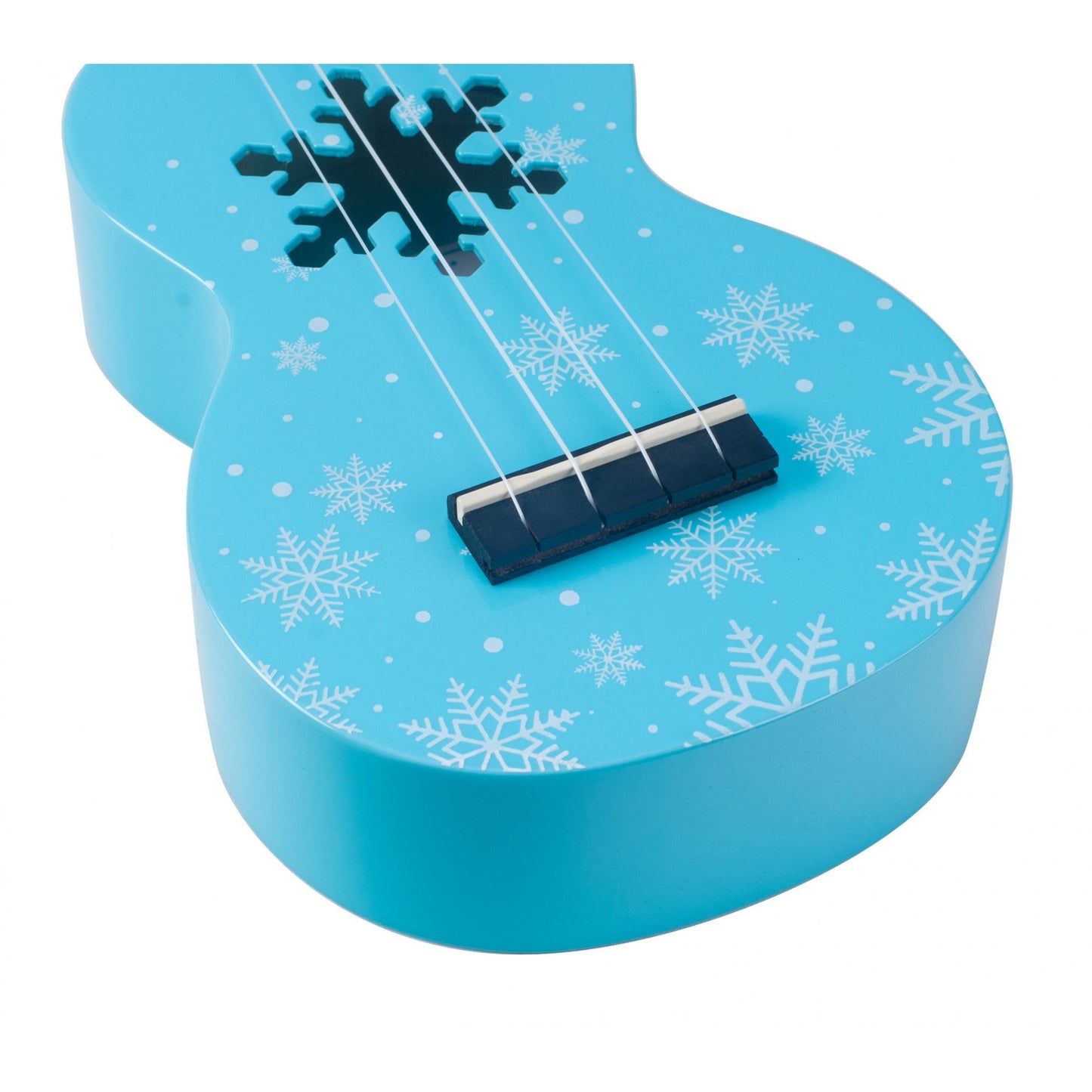 Mahalo Snow Glacier Blue Ukulele