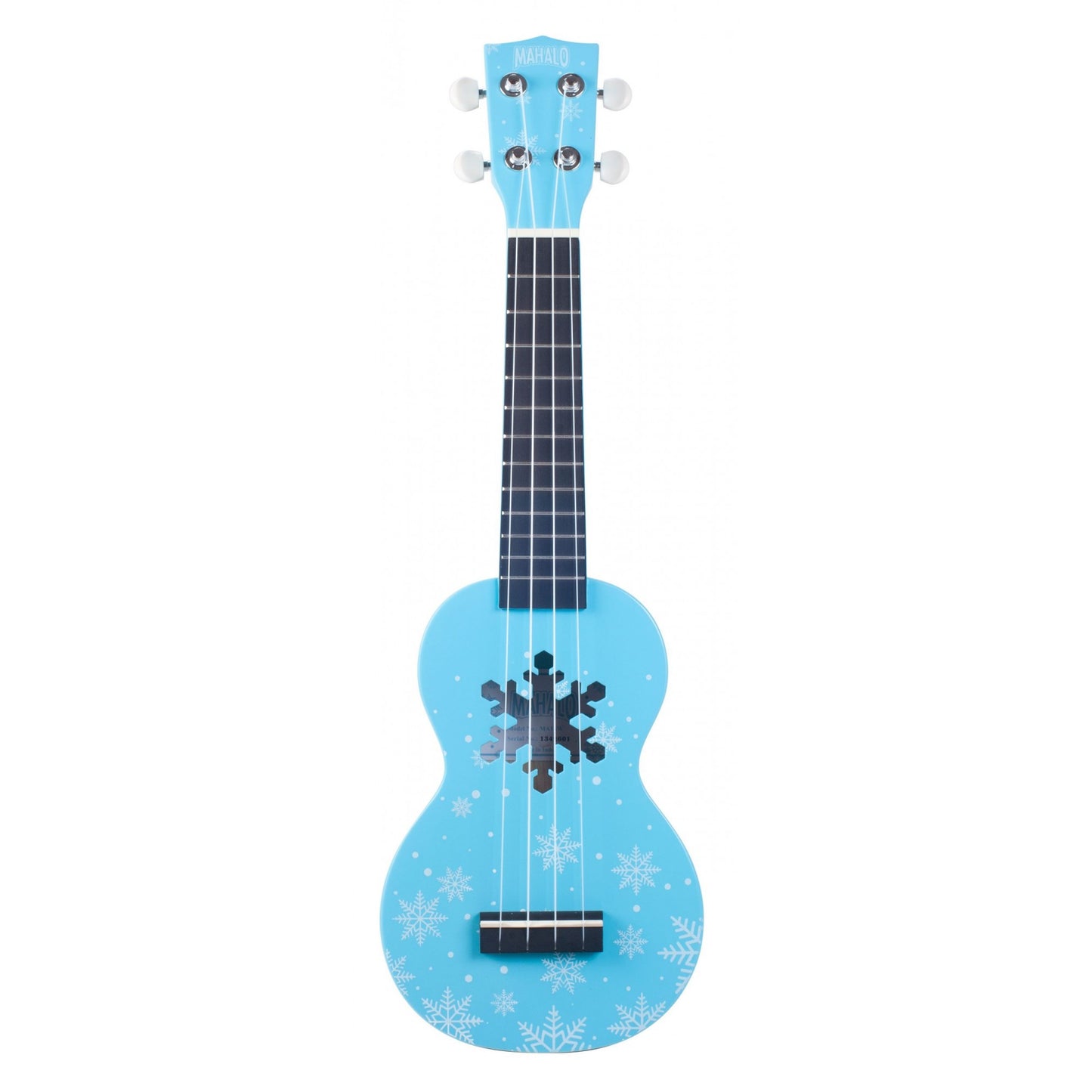 Mahalo Snow Glacier Blue Ukulele