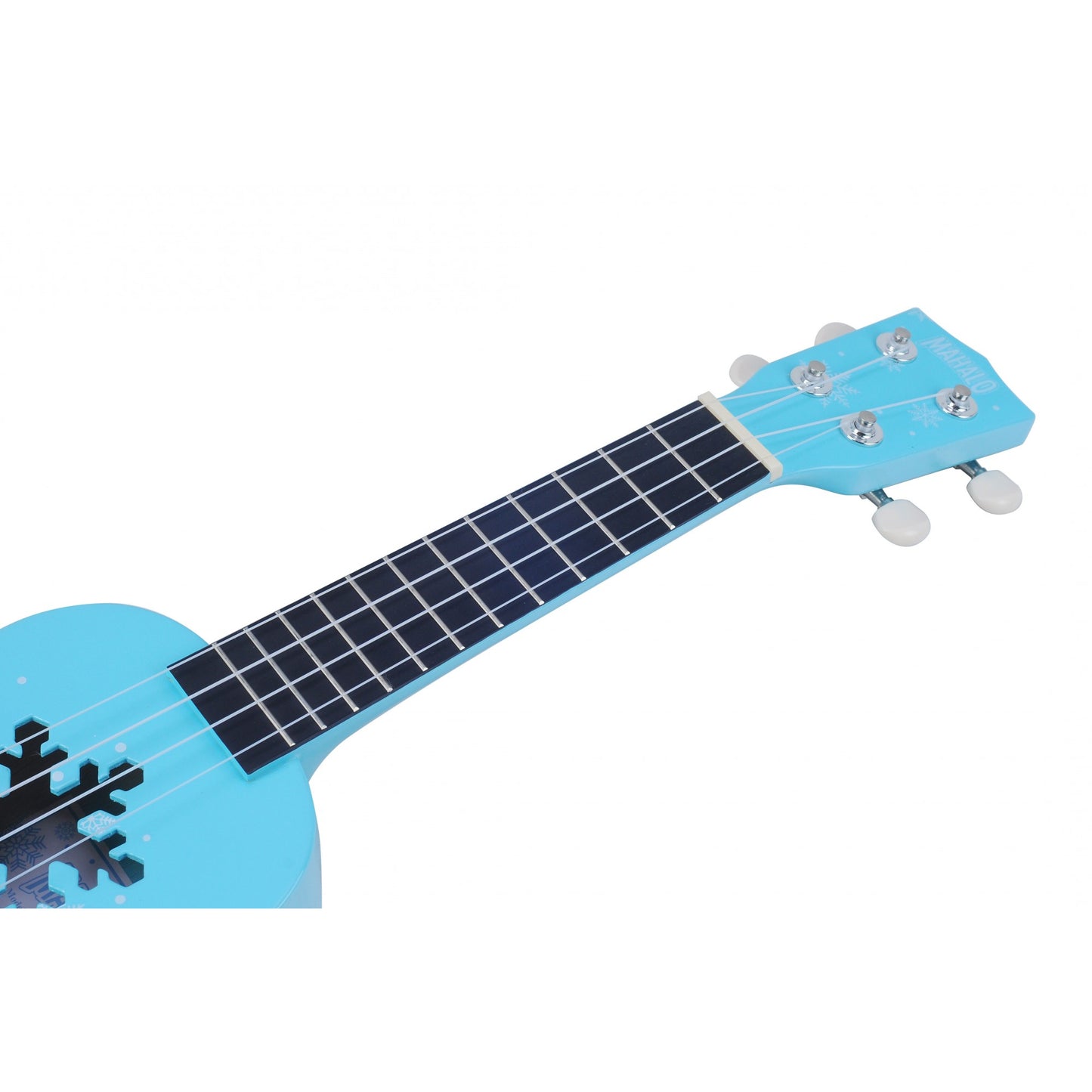 Mahalo Snow Glacier Blue Ukulele