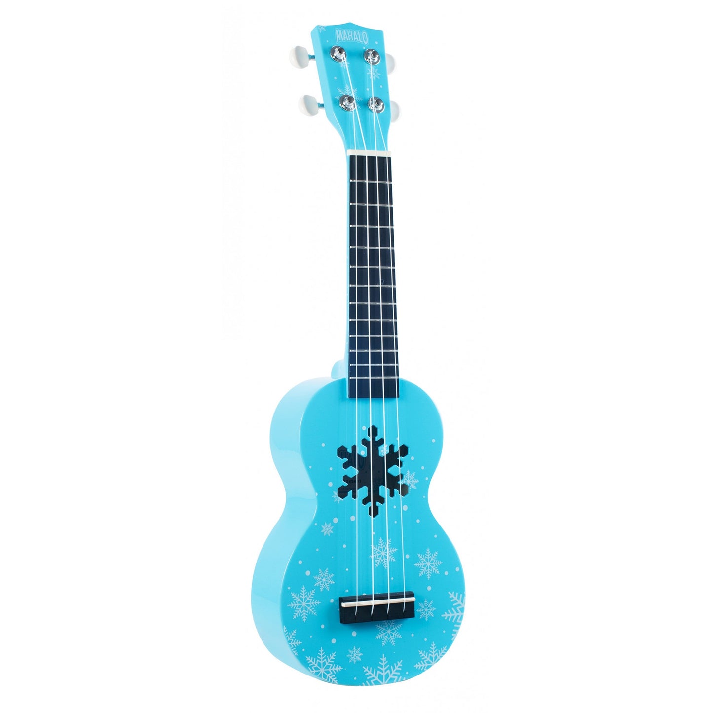 Mahalo Snow Glacier Blue Ukulele