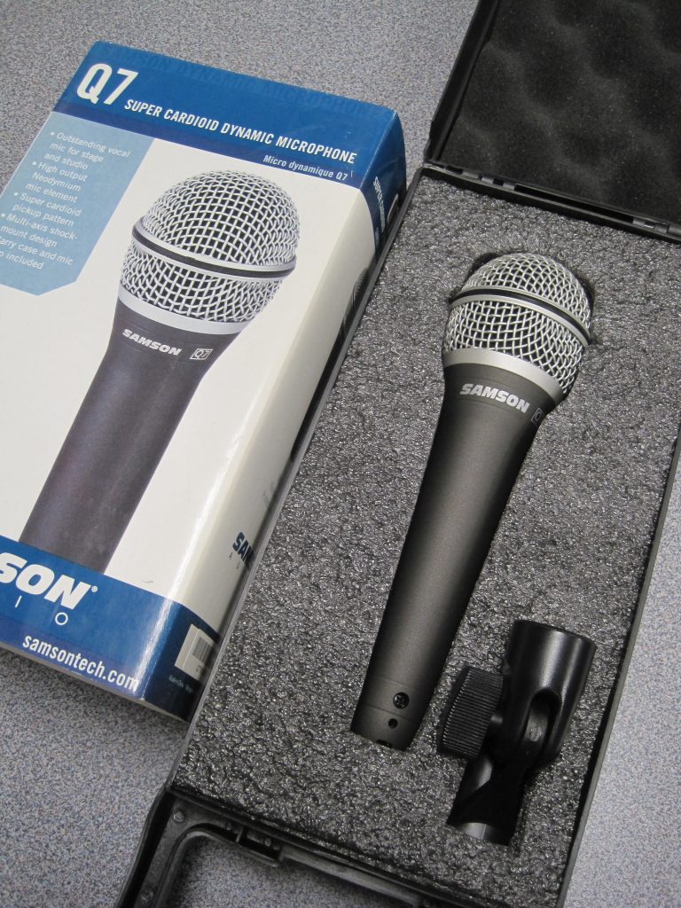 Samson Q7 Super cardioid dynamic microphone