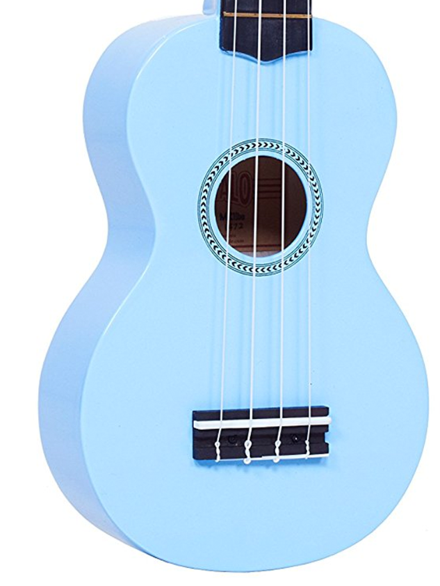 Mahalo MR1 Rainbow Series Soprano Ukulele_Light Blue