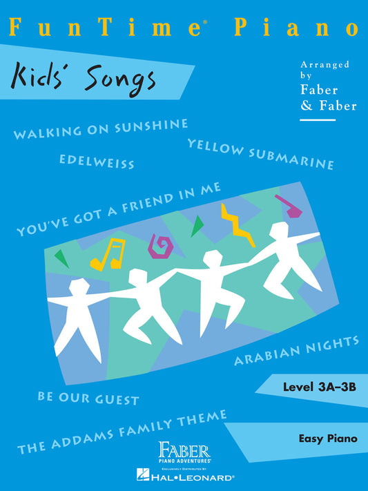 Fun Time Piano Kid's Songs Level 3A-3B